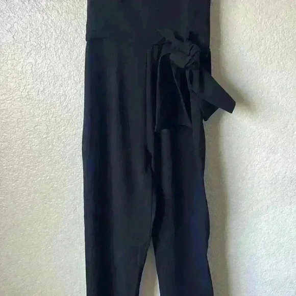 Black Halo Harbor Strapless Jumpsuit - Picture 9 of 12
